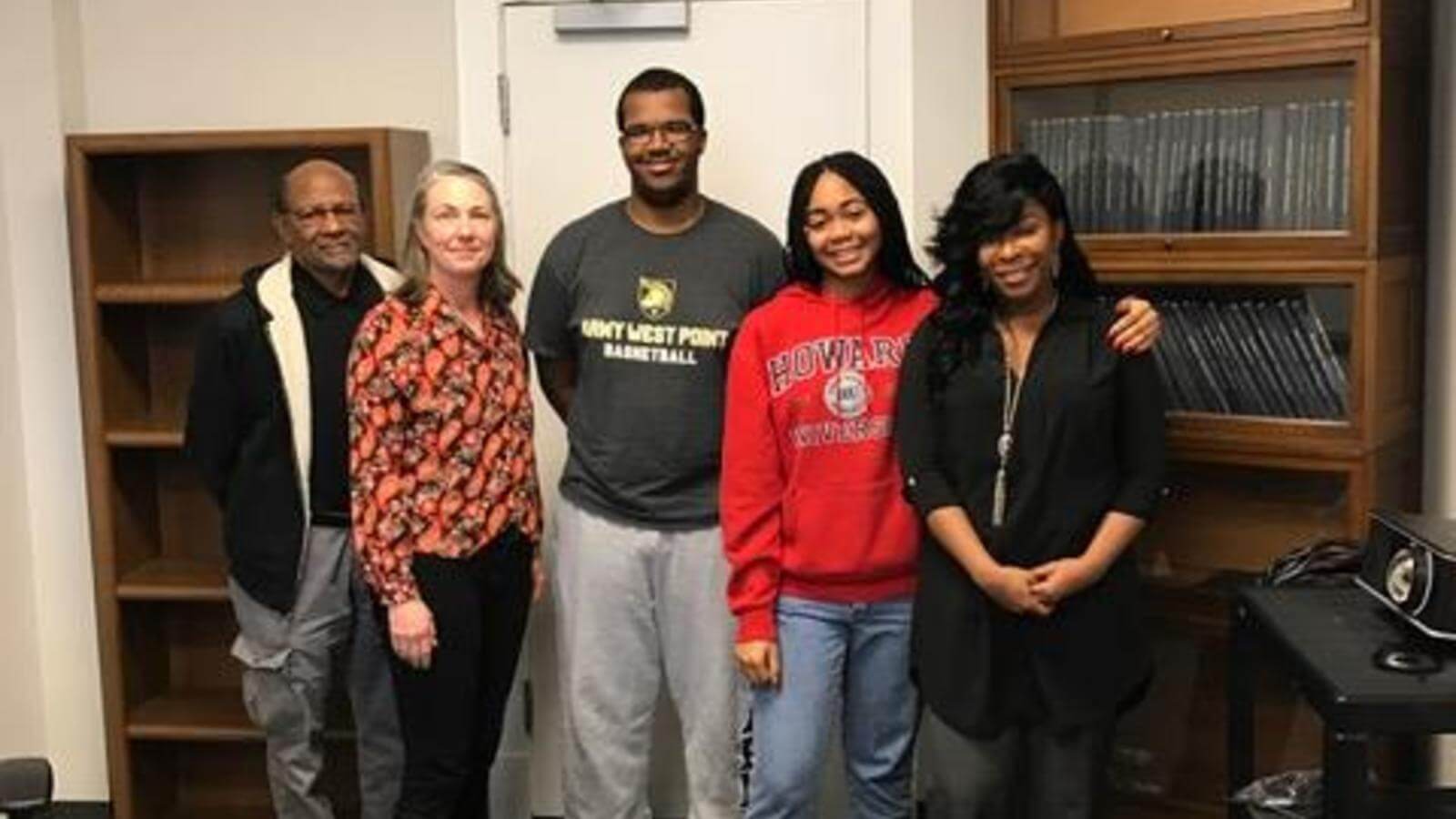 NASA MOO Students with Program Manager